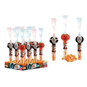 Jouet lumineux Halloween avec bonbons - 25 g - Différents modèles