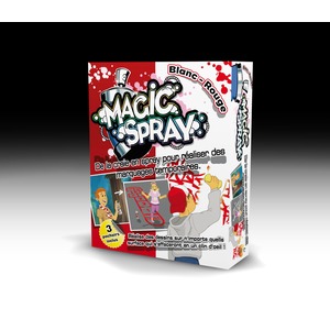Coffret Magic Spray 2 bombes - 2 x 300 ml - Blanc, Rouge