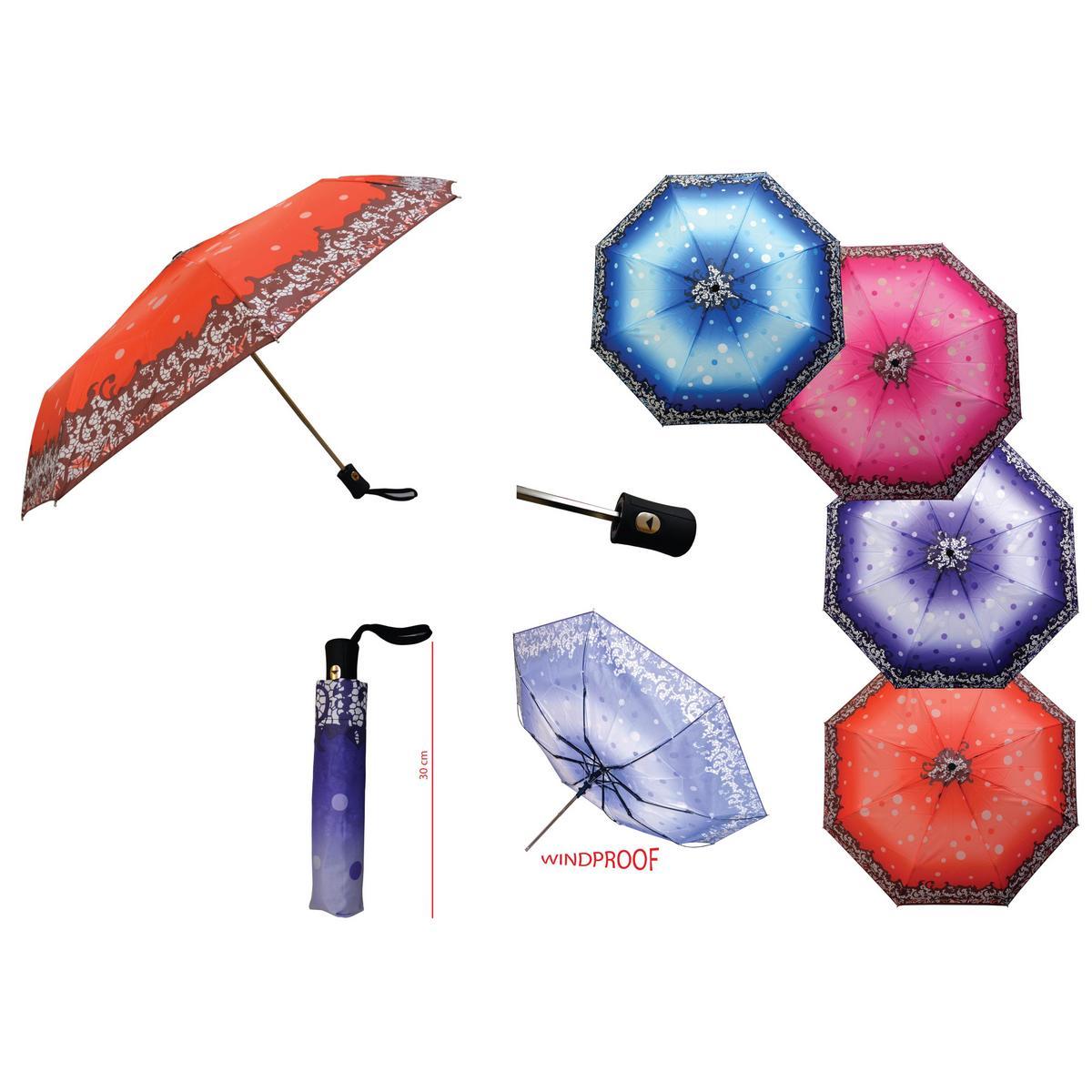 Parapluie - Polyester - Ø 92 cm - Multicolore Parapluie - Polyester - Ø 92 cm - Multicolore