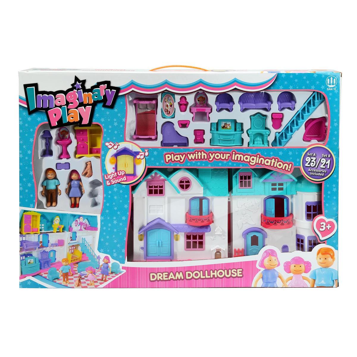 Villa son et lumière + accessoires - Plastique - 74,5 x 8,7 x H 49 cm - Multicolore Villa son et lumière + accessoires - Plastique - 74,5 x 8,7 x H 49 cm - Multicolore