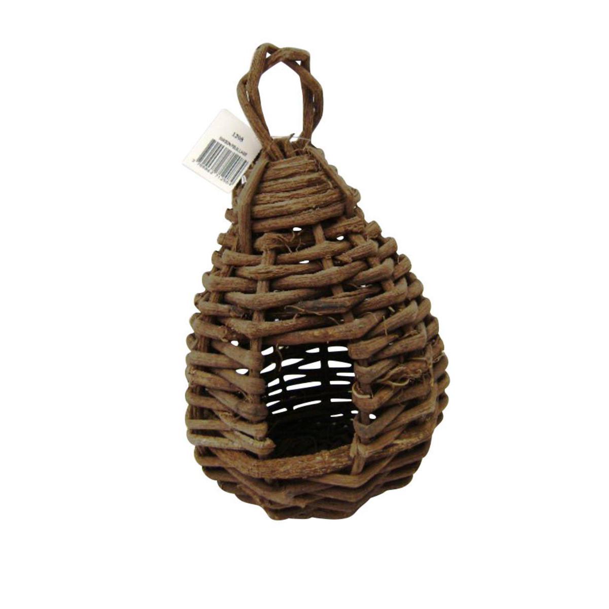 Maison traille - Bois - D 16 x 25 cm - Marron