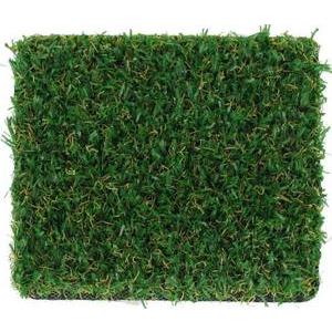 Gazon artificiel longue mèche 15 mm vert - L 2 m - la découpe