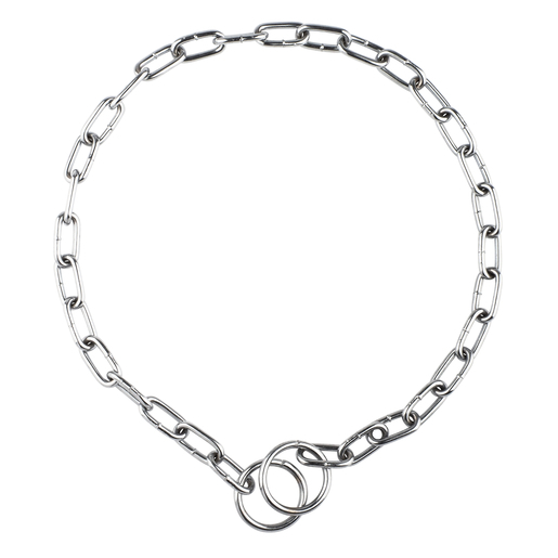 Collier pour chien étrangleur en métal - L 60 cm Collier pour chien étrangleur en métal - L 60 cm