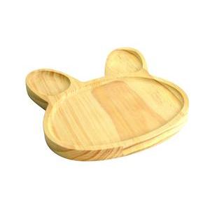 Plateau bois lapin 19x 19x 1,8 cm