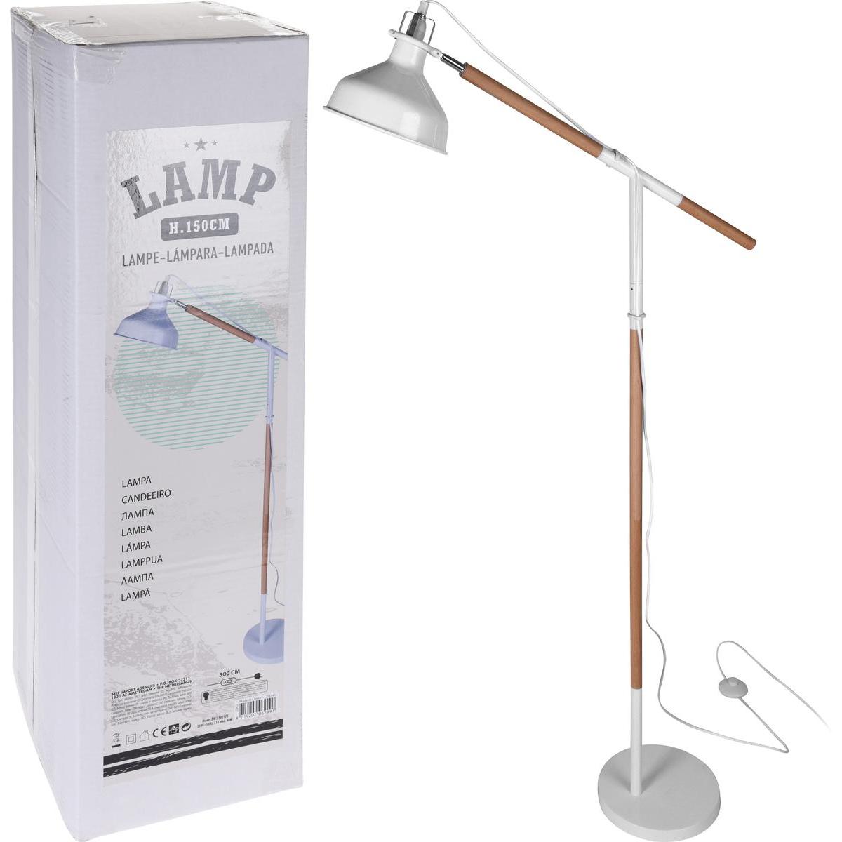 Lampadaire - ø 25 x H 128 cm - Blanc