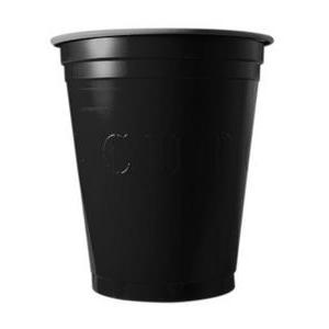 20 gobelets à Beer Pong 53 cl - Plastique - Noir - 350 g