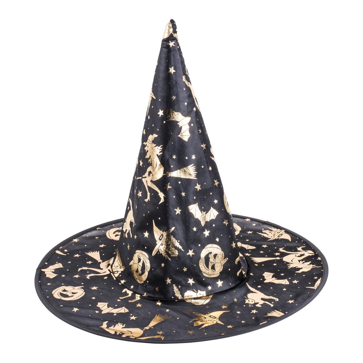 Chapeau Sorciere Dessin Cit Accessoires Costumes Halloween La Foir Fouille