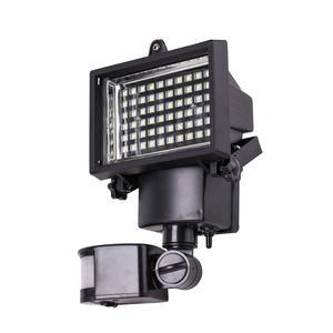 Spot solaire 60 LED - Plastique et aluminium - 13,8 x 20 x H 33,9 cm - Noir