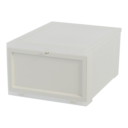 Boite De Rangement Transparent Beige Produits Divers La Foir