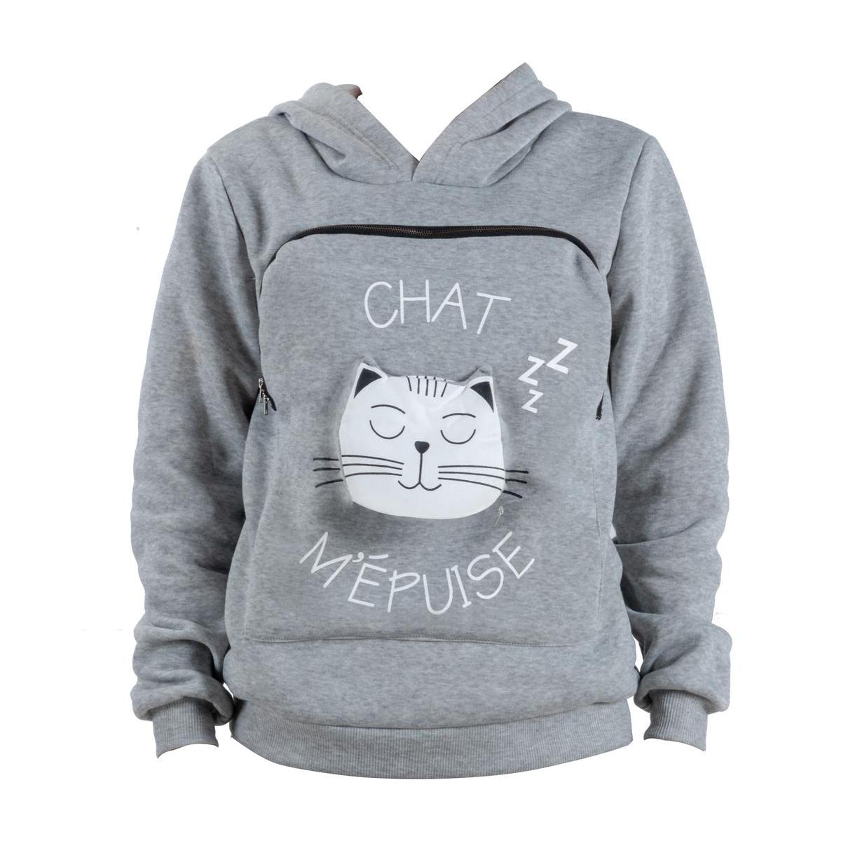 Sweat avec sales poche kangourou