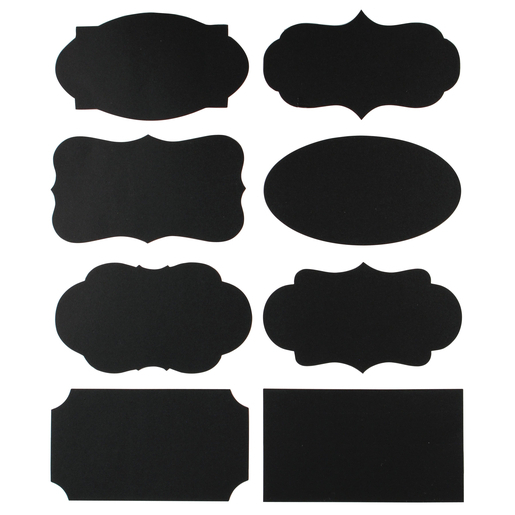 16 stickers ardoise - 8.5 x 5 cm 16 stickers ardoise - 8.5 x 5 cm