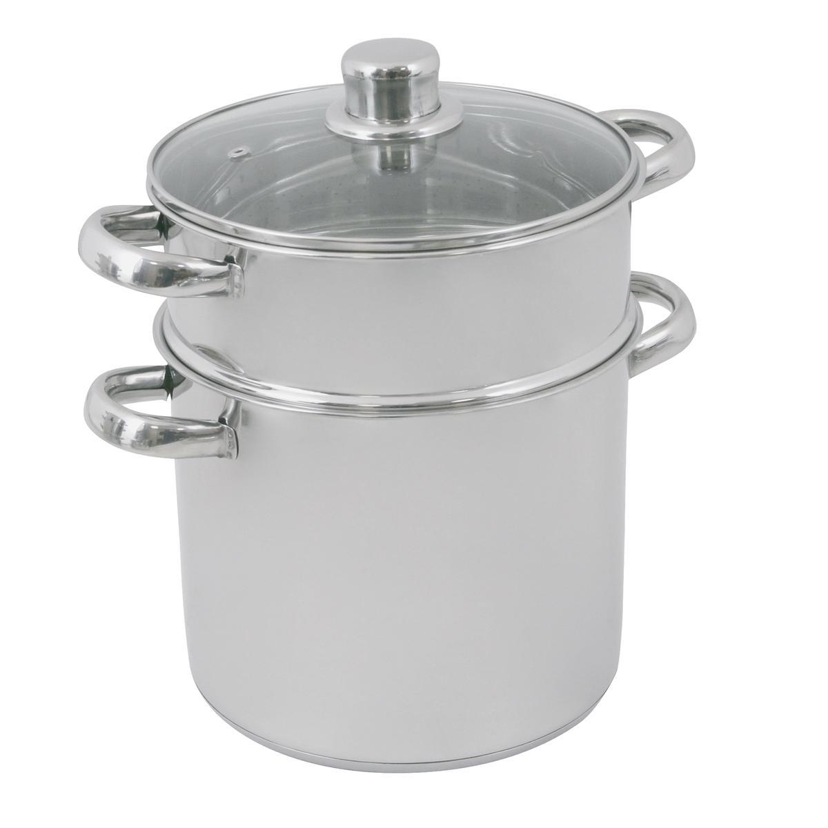 Couscoussier olymp - Acier inoxydable - Diamètre 24 cm - Gris Couscoussier olymp - Acier inoxydable - Diamètre 24 cm - Gris