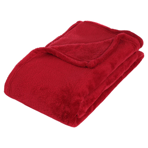 Plaid - 125 x 150 cm - Rouge Plaid - 125 x 150 cm - Rouge