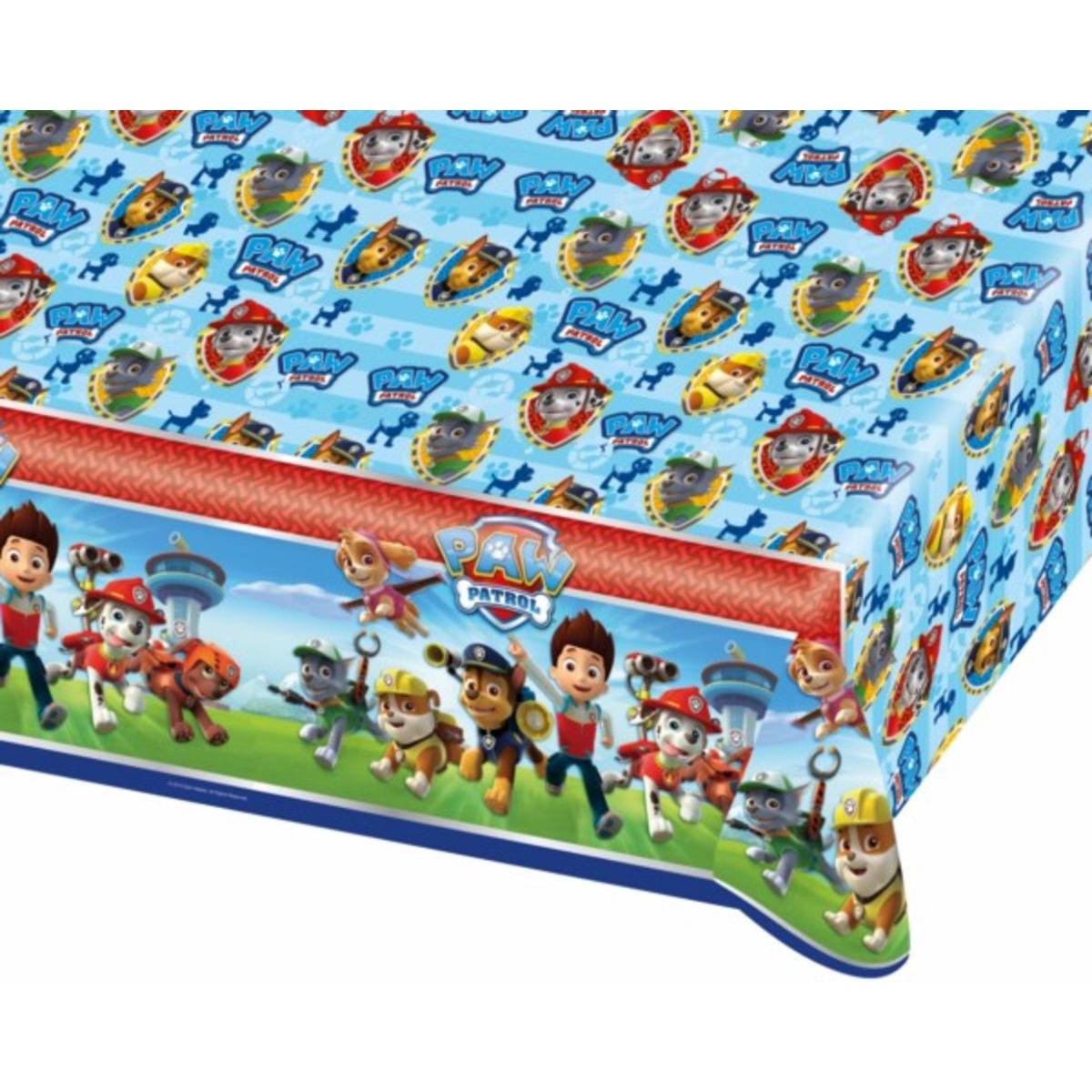 Nappe Paw Patrol 1 X 180 Cm Vaisselle Jetable La Foir Fouille