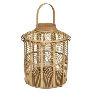 Lanterne en bambou Nam - H 43 cm - Beige - ATMOSPHERA