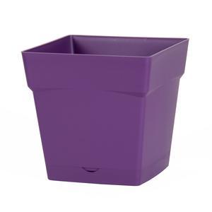 Pot Toscane - L 24.8 x H 24 x l 24.8 cm - Différents coloris - Violet