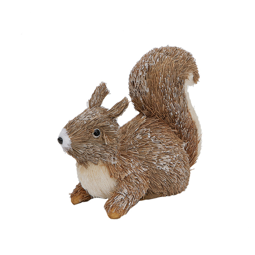 Ecureuil - Brindille naturelle - 20 x H 23 cm - Marron Ecureuil - Brindille naturelle - 20 x H 23 cm - Marron