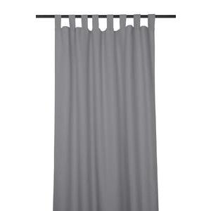 Rideau Jackson - L 260 x l 135 cm - Gris anthracite