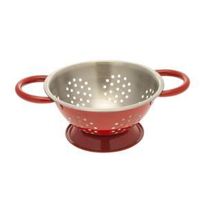 Passoire - Acier - 16 cm  -Rouge