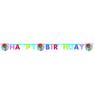 Chaine déco Doc Mc Stuff en carton - 2,2 m - Multicolore
