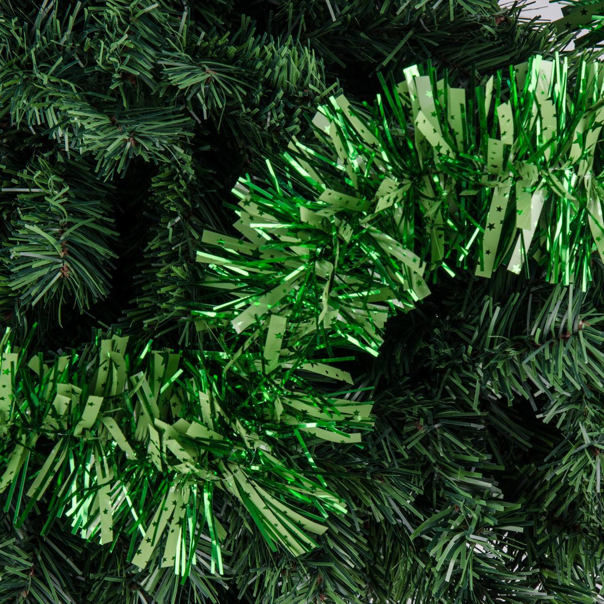 Guirlande étoilée - PVC - 2 m - Vert Guirlande étoilée - PVC - 2 m - Vert