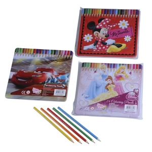 Crayons de couleur Disney x24 - Différents modèles