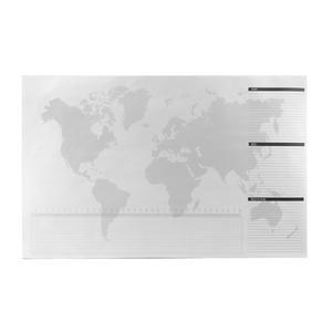 sous-main carte du monde