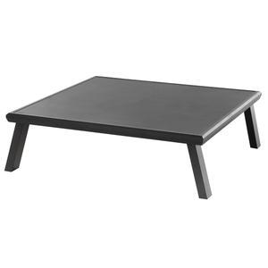 Table basse Axiome - L 114 x P 114 x H 36 cm - Gris - HESPERIDE