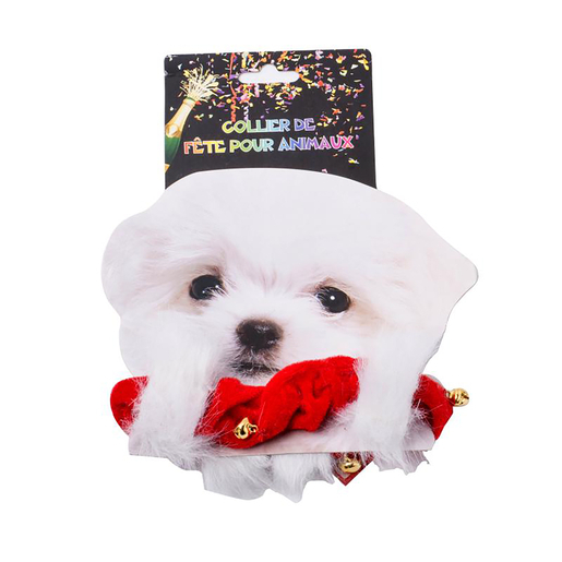 Collier De Noel Pour Chien Ou Chat Chaussette De Noel Et Deguisement La Foir Fouille