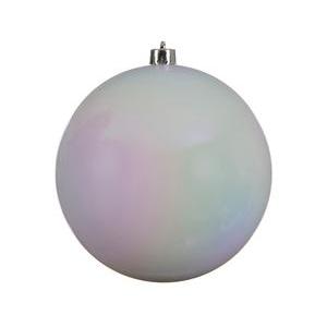 Boule de Noël brillante - Ø 14 cm - Blanc