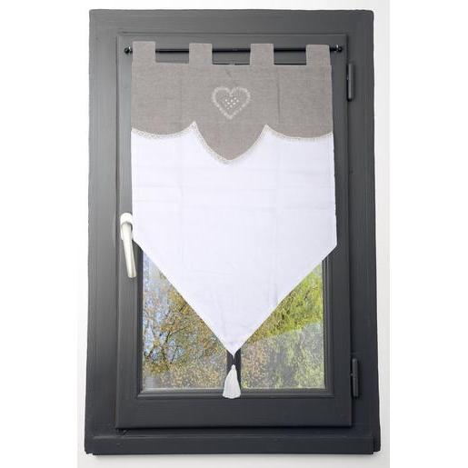 Brise Bise 100 Coton 60 X 90 Cm Rideaux Et Voilages La Foir Fouille