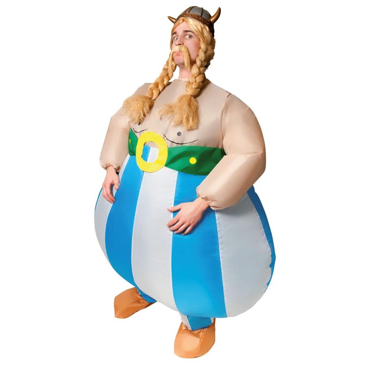 Costume gonflable de Gaulois - Taille adulte unique - L 40 x H 5 x l 28 cm - Multicolore - PTIT CLOWN