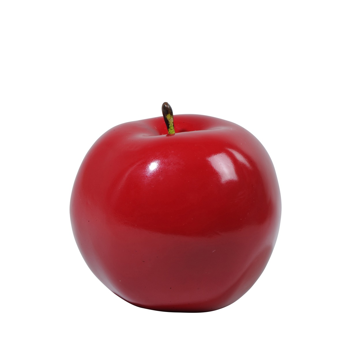 suspension pomme diametre 5 5 cm rouge decoration de sapin de noel la foir fouille