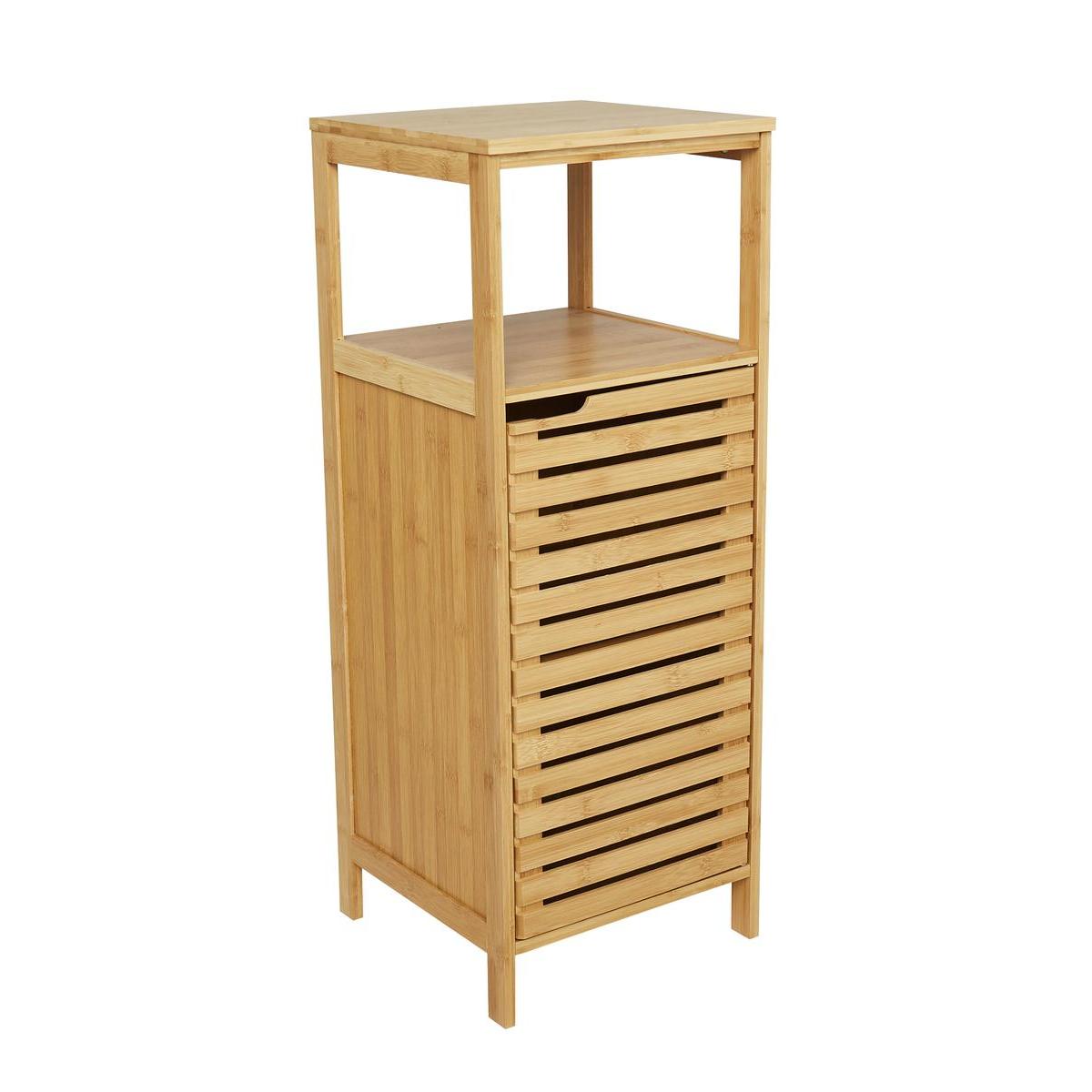 Meuble Bas En Bambou Marron Meubles De Rangement Pour La Salle A Manger La Foir Fouille