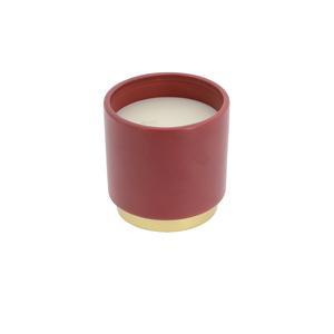 Bougie céramique - ø 10.2 cm - Marron - K.KOON