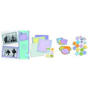 Kit scrap-booking Easy moments - 31 x 30,5 cm - Multicolore