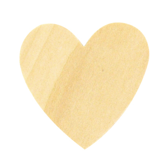 Lot de 30 cœurs - Bois - 1,5, 2,5 et 3,5 cm - Beige Lot de 30 cœurs - Bois - 1,5, 2,5 et 3,5 cm - Beige