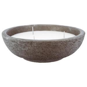 Bougie parfumée en pot ciment