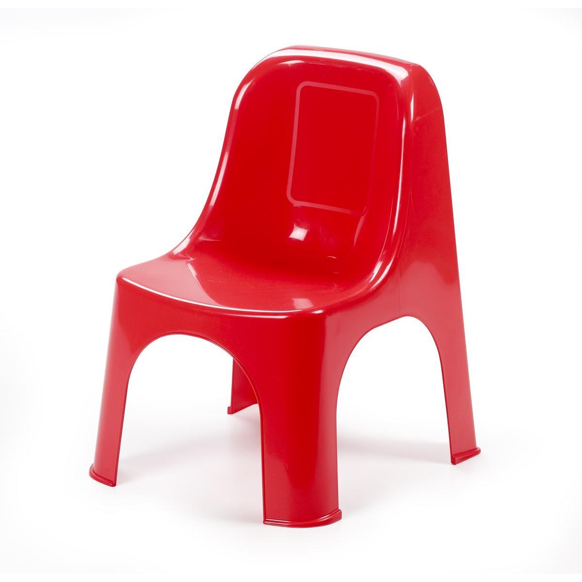 Chaise Enfant Polypropylene Rouge