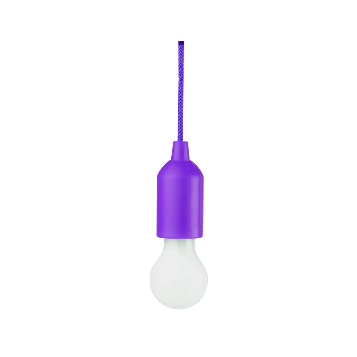 Suspension lampe fil nomade - ABS et Polycarbonate - 16,5 x 5,5 cm / Câble 108 cm - Violet Suspension lampe fil nomade - ABS et Polycarbonate - 16,5 x 5,5 cm / Câble 108 cm - Violet