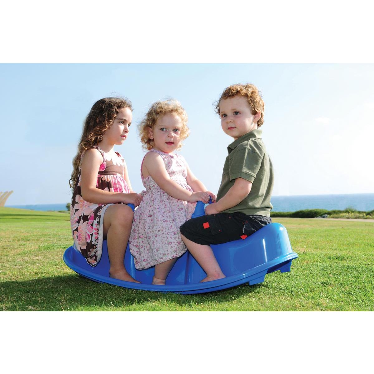 Bascule trio Plastique Bleu