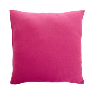 Coussin pop - 40 x 40 cm - Rose fuchsia