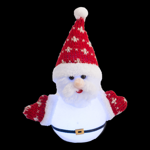 Pere Noel Lumineux Deco De Noel Pour L Interieur La Foir Fouille