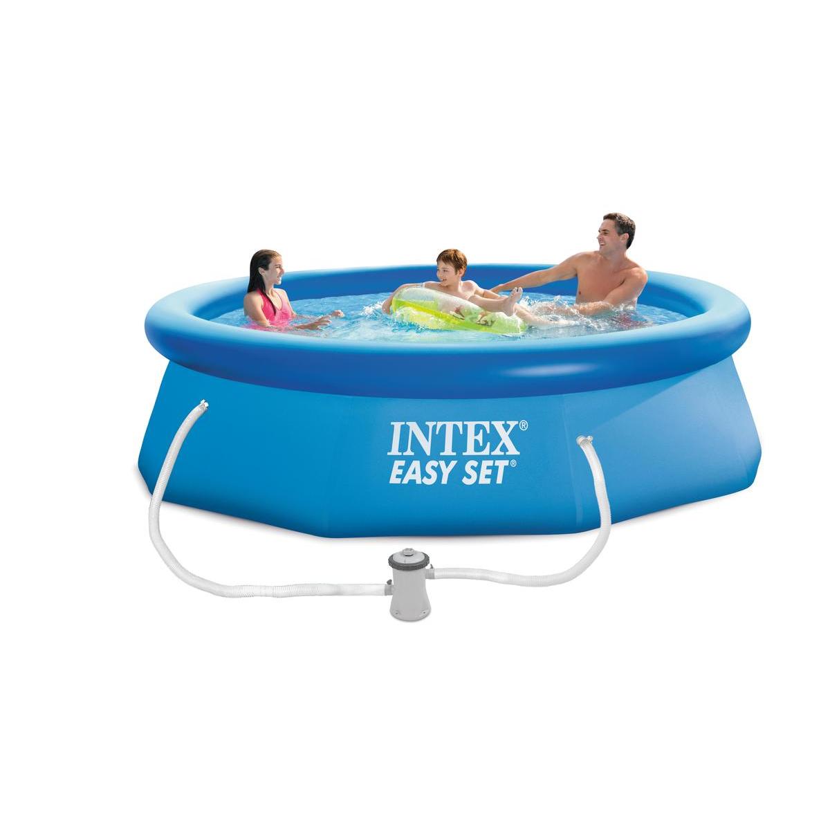 Piscine Intex autoportante - ø 305 x H 76 cm - 3850 L Piscine Intex autoportante - ø 305 x H 76 cm - 3850 L