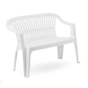 Banc De Jardin Blanc Mobilier De Jardin La Foir Fouille