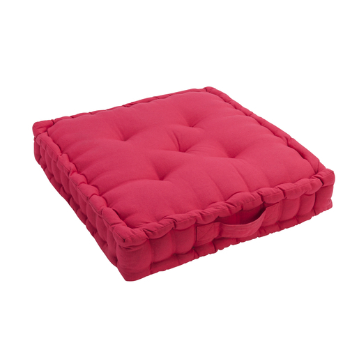 Coussin De Sol 50 X 50 X H 10 Cm Rose Coussins De Sol La