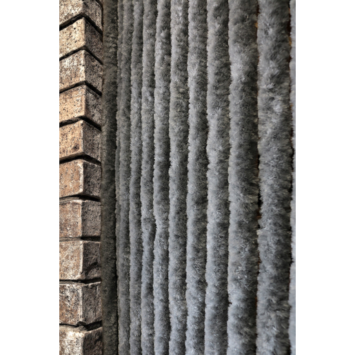 Rideau Chenille 120 Gris Rideaux Et Voilages La Foir Fouille