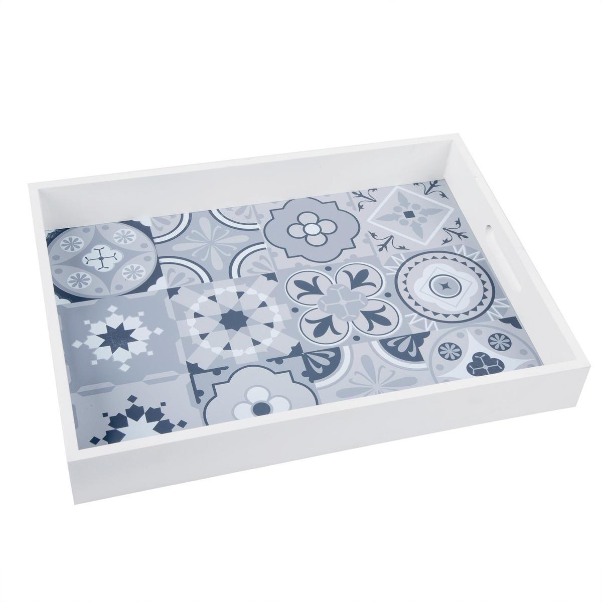 Plateau En Carreaux De Ciment Plateaux Deco La Foir Fouille