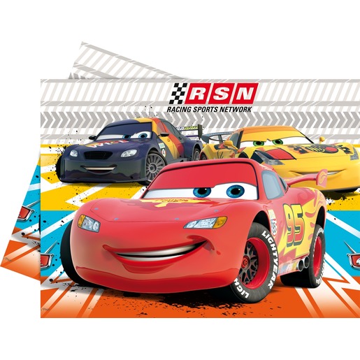 Nappe Cars rsn en plastique - 120 x 180 cm - Multicolore Nappe Cars rsn en plastique - 120 x 180 cm - Multicolore