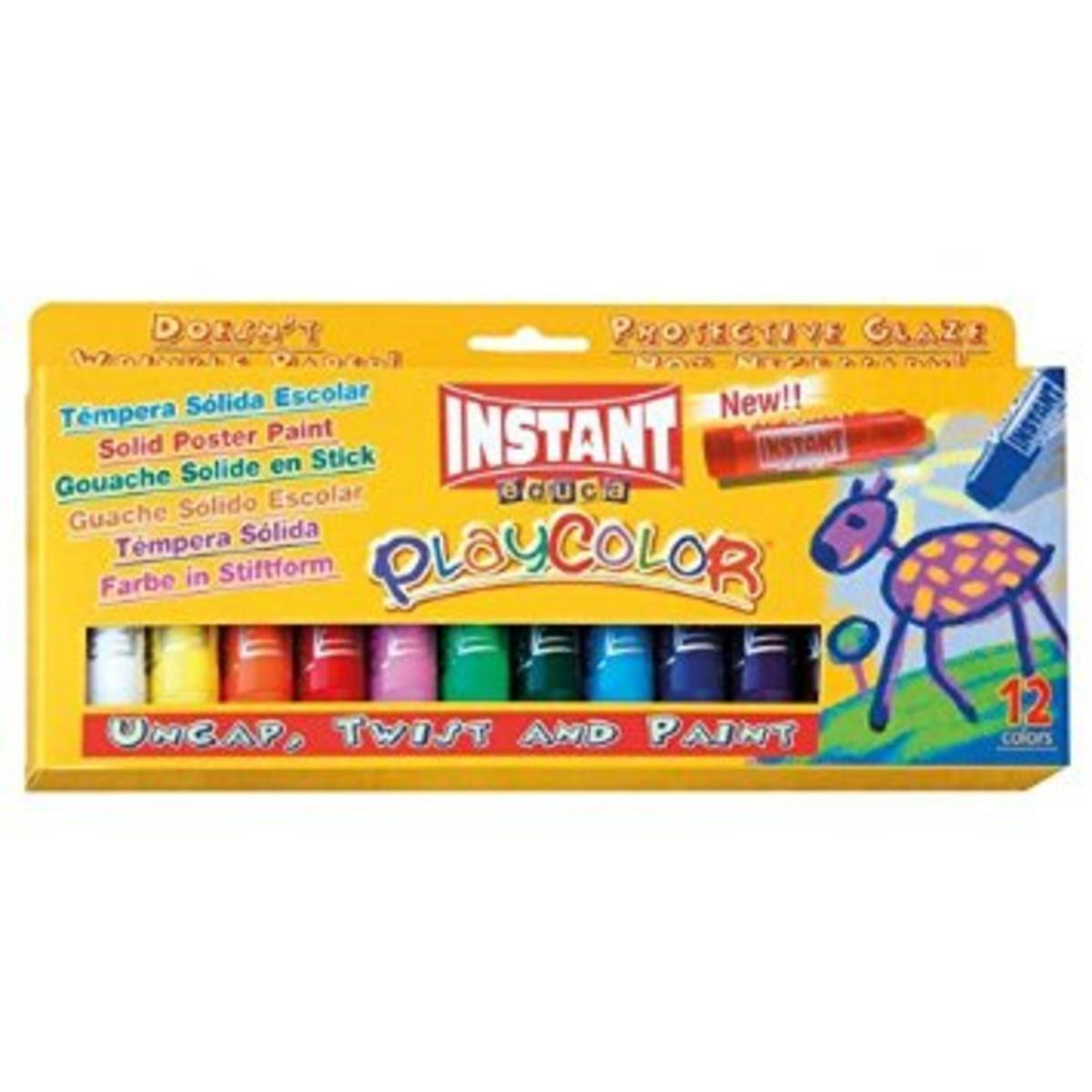 12 sticks de gouache - Gouache - Multicolore